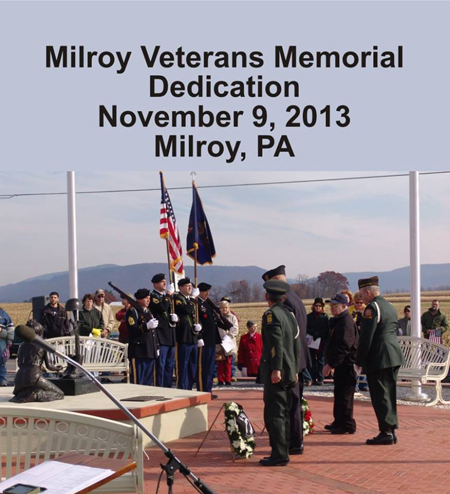 Milroy Veterans Memorial Day Dedication