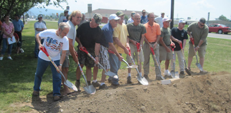 Milroy Veterans Memorial Groundbreaking